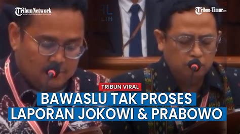 Laporan Pelanggaran Jokowi Bagi Bagi Bansos Umpatan Goblok Prabowo