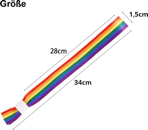 St Ck Gay Pride Armband Lgbtq Partyeintritt Armb Nder Regenbogen Armband Lgbtq Accessoires