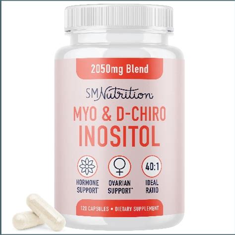 SMNutrition Myo & D-Chiro Inositol -- 120 Capsules - Vitacost