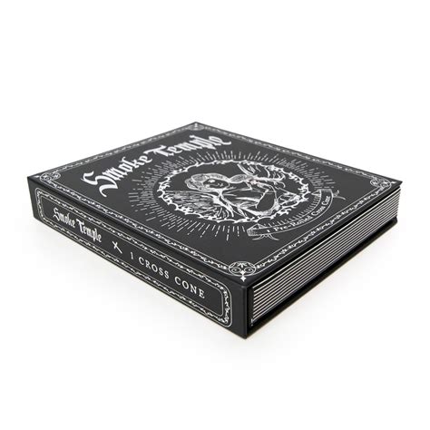 Smoke Temple 109mm Cross Cone Book Box 1 Cross Cone Custom Cones Usa