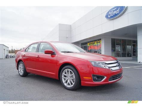 2011 Red Candy Metallic Ford Fusion Sel 46318072 Photo 13 Gtcarlot
