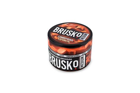 Бестабачная смесь для кальяна Brusko СЛИВОЧНАЯ КАРАМЕЛЬ – описание ...