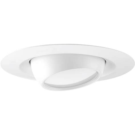 Progress Lighting Led Recessed 6 Inch Led Eyeball Trim 650 Lumens