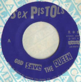 God Save The Sex Pistols God Save The Queen Japan 7 Sample