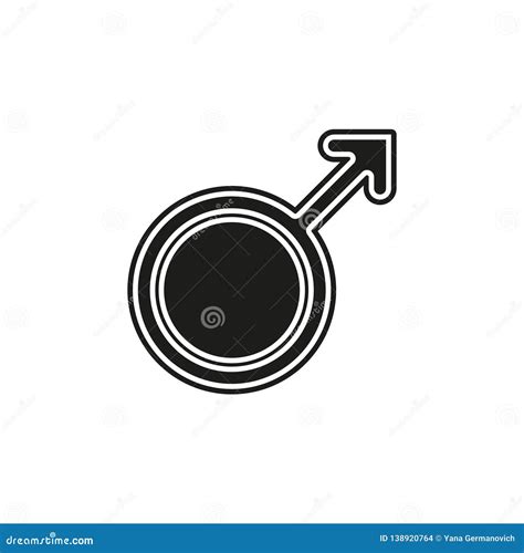 Male Sign Icon Male Sex Symbol Stock Illustration Illustration Of Design Sexual 138920764