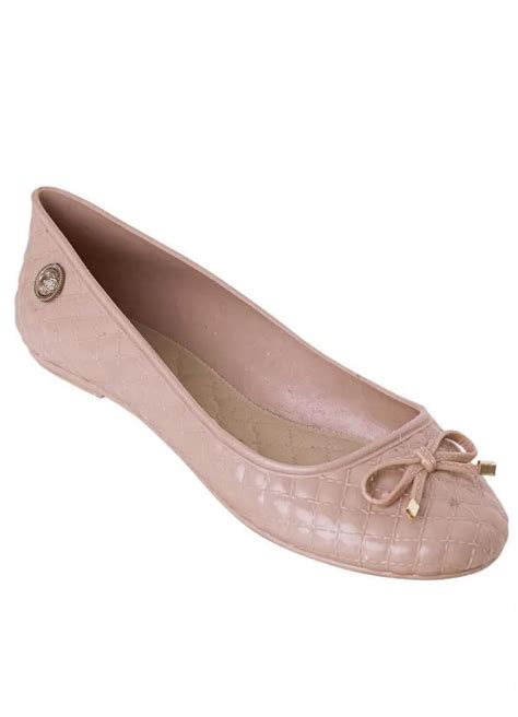 Sapatilha Nude Detalhe em Laço Perfecta