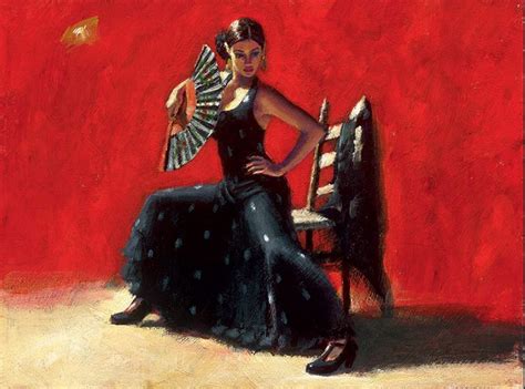 Fabian Perez Handsigned And Numbered Limited Edition Embellished Giclee