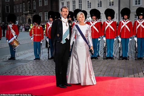 Queen Of Denmark Celebrates Her Golden Jubilee Daily Mail Online