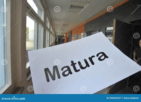 Matura or Maturity Test at School Editorial Photography - Image of ...