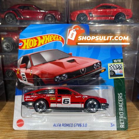 Hot Wheels Alfa Romeo GTV6 3 0 Red Retro Racers 10 10 Shopee Philippines