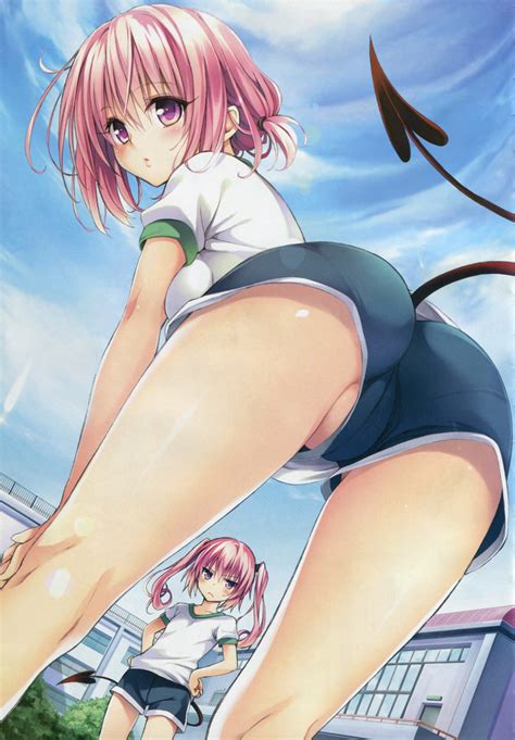 Rule 34 Ass Big Breasts Female Light Skin Looking Back Momo Velia Deviluke Nana Asta Deviluke