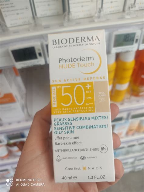 Bioderma Photoderm Nude Touch SPF 50 Trés Claire 40 ml INCI Beauty