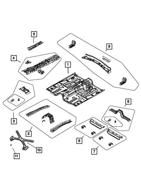 Exploring The Front Body Parts Diagram Of The 2008 Chrysler Sebring