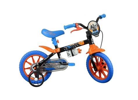 Bicicleta Caloi Hot wheels Aro Hot Wheels o Melhor Preço é no Zoom