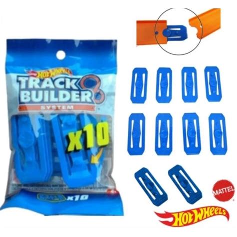 Hot Wheels Track Builder Track Straight Connector Piece HotWheels Connector Shopee Philippines