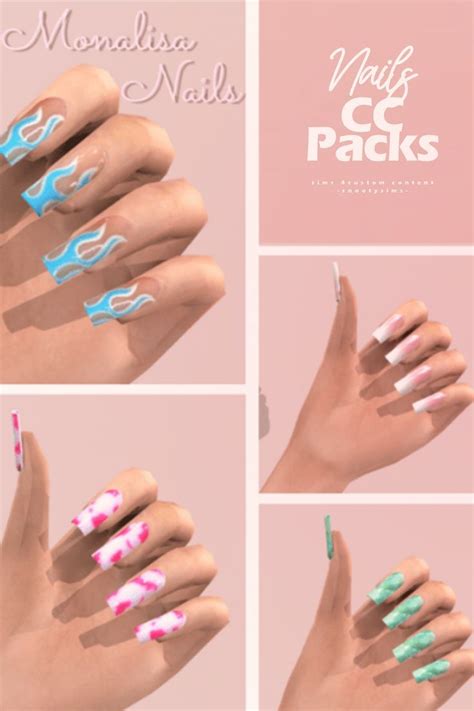 Hottest Sims Nails Cc That We Know You Will Love Artofit