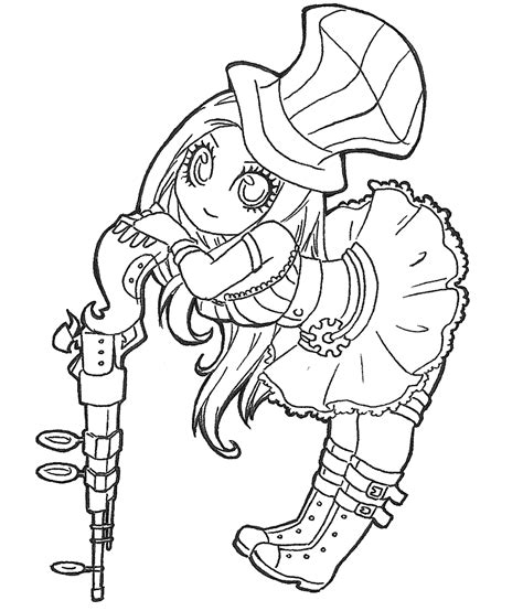 Chibi Caitlyn Para Colorear Imprimir E Dibujar Dibujos Colorear The My XXX Hot Girl