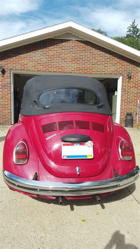 1971 Volkswagon Super Beetle Convertable Karmann For Sale Volkswagen