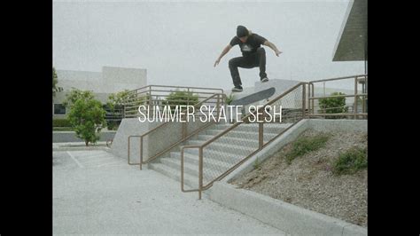 SUMMER SKATEBOARDING SESH WITH Jeffwonsong YouTube