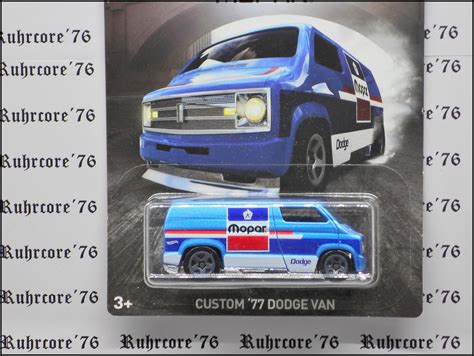 Hot Wheels Custom Dodge Van 1977 Aus Mopar Serie Nr 2 8 2018 Dodge Van Mopar Hot Wheels