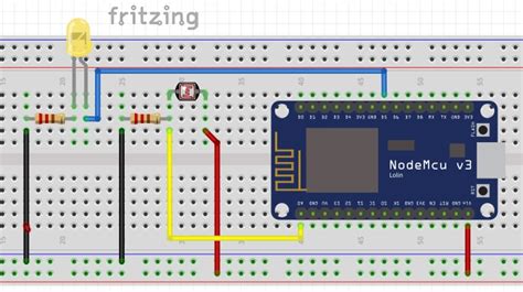 Nr 08 Fotowiderstand NodeMCU Funduino Kits und Anleitungen für