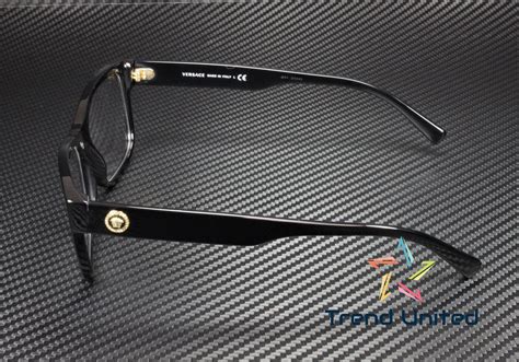 Versace Ve3266 Gb1 Black Demo Lens 55 Mm Men S Eyeglasses Ebay