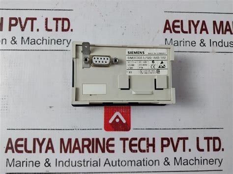Siemens 3uf5202-1aa00-1aa2 Connection Module Ip54 - Aeliya Marine