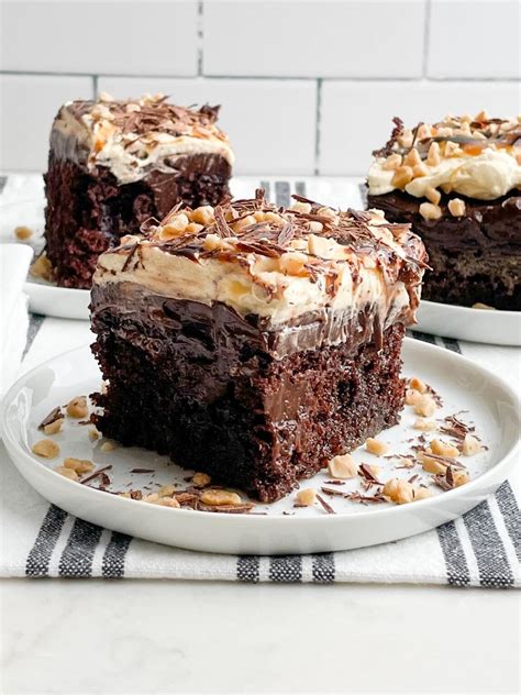 Chocolate Caramel Poke Cake Midwestern Homelife