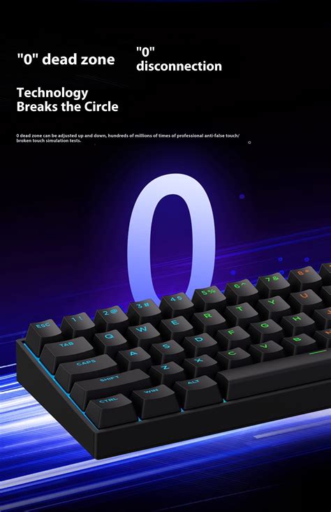 Mchose Ace Magnetic Mechanical Keyboard Hot Swappable Rgb Ms Ultra Low Latency Rt