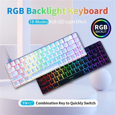 Snapklik NACODEX 68 Key 65 Hot Swappable Mechanical Keyboard