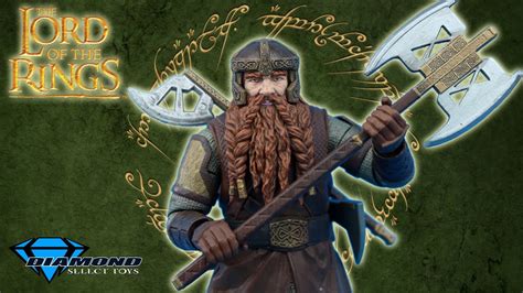 GIMLI Senhor dos Anéis Lord of The Rings Select action figure REVIEW