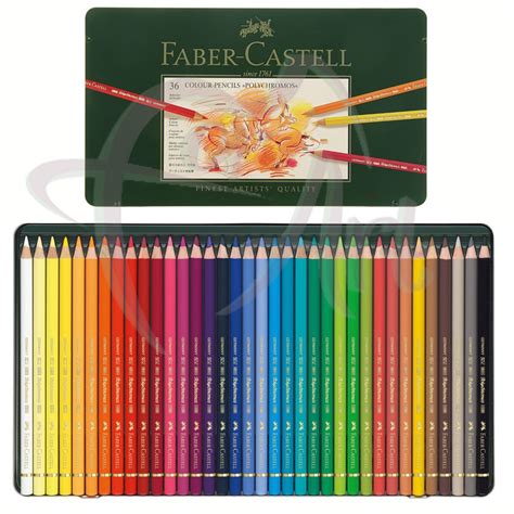 Набор цветных карандашей "POLYCHROMOS" 36 цветов в металлической коробке