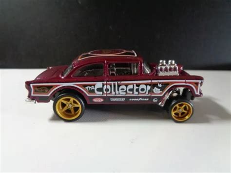 HOT WHEELS Prototype Usine Test Run Rivet Chevy Bel Air Gazer Marron G EUR