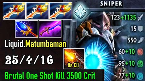 Sniper Midlane Triple Divine Rapier Scepter Cancer Build Sniper By