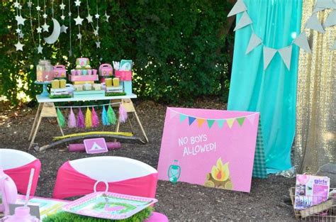 Camping Birthday Party Ideas