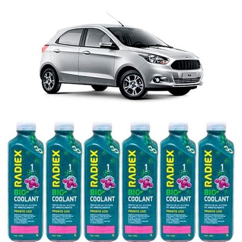 Kit Aditivo Radiador Bio Coolant Superconcentrado Verde Agua