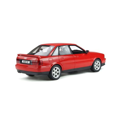 Audi 80 quattro Competition Modellauto 1:18 Miniatur Modell Laserrot A5 ...