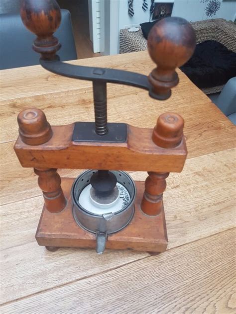 Antique Cheese Press For Round Cheeses France Catawiki