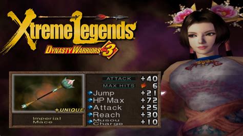 Diao Chan 5th Weapon Dynasty Warriors 3 Xtreme Legends 4K 60fps