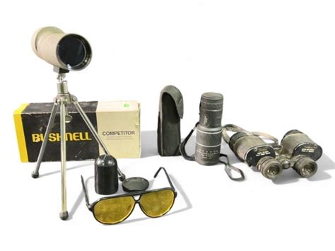 At Auction Vintage Bushnell Competitor 40mm Prismatic Telesco