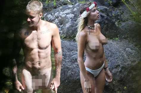 Justin Bieber Uncensored Naked Pictures Finally Revealed As He Strips Off Without A Paddle