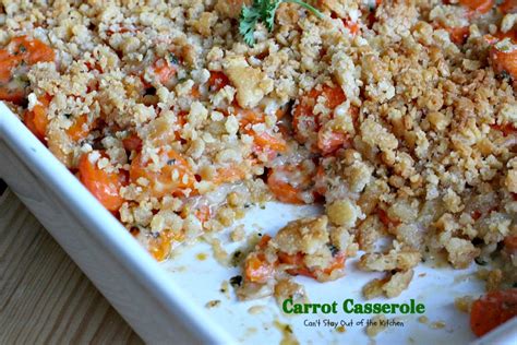 Carrot Casserole Cant Stay Out Of The Kitchen