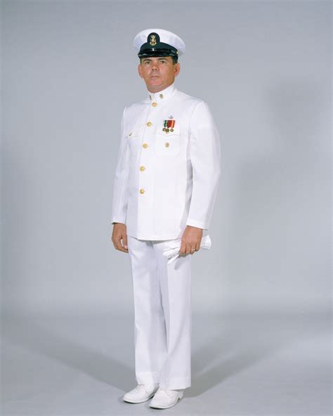 Navy Uniforms Men S Dinner Dress White CHIEF PETTY Officer 1984