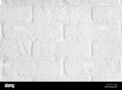 White Brick Wall Background And Texture Stock Photo Alamy