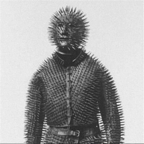 18th Century Swissgerman Bear Hunting Suit With Wooden Spikes