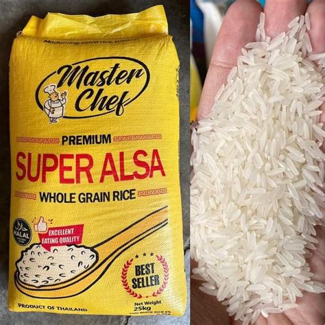 Master cHef super Alsa,25kg,Thai Rice,Magilab,Maalsa,Laon | Lazada PH