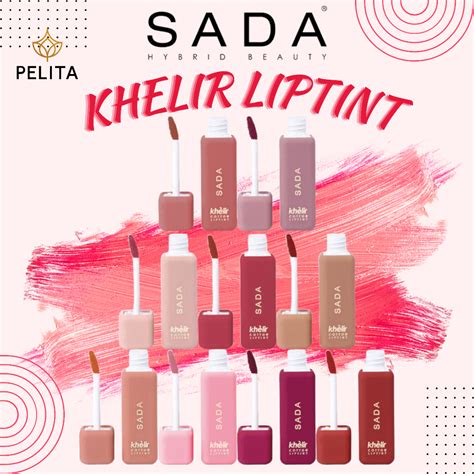 Jual Sada Hybrid Beauty Khelir Lip Tint Shopee Indonesia