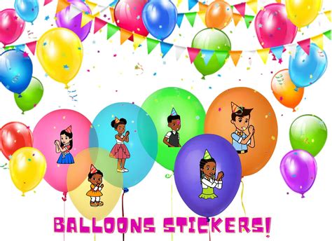 Custom Gracies Corner Theme Balloon Stickerssingle Etsy