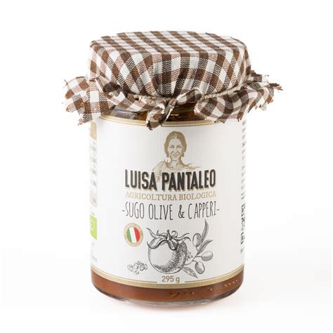 Sugo Olive E Capperi Bio Luisa Pantaleo