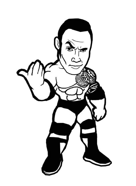 Pin By Ian Kelley On Chibi Fan Art And More The Rock Dwayne The Rock